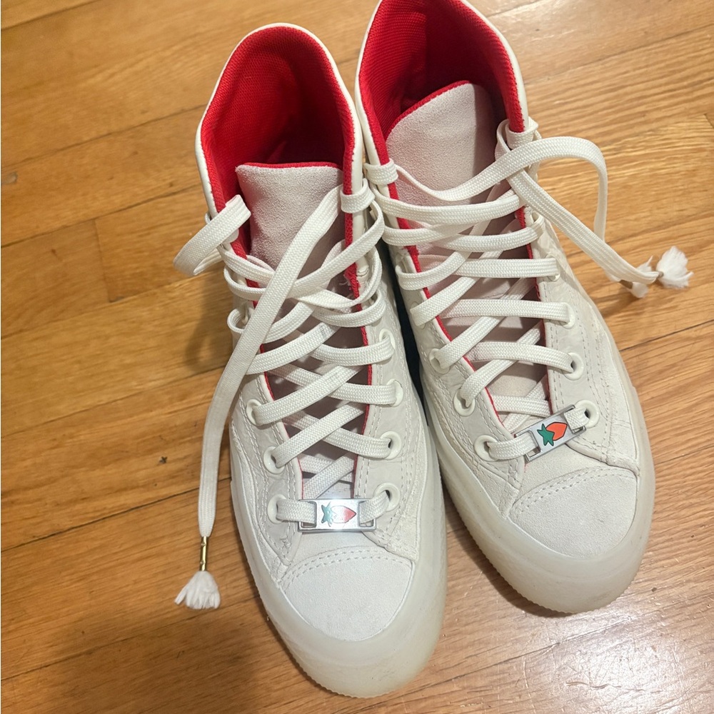 Converse platform sneakers & Cole Haan flats Size 5